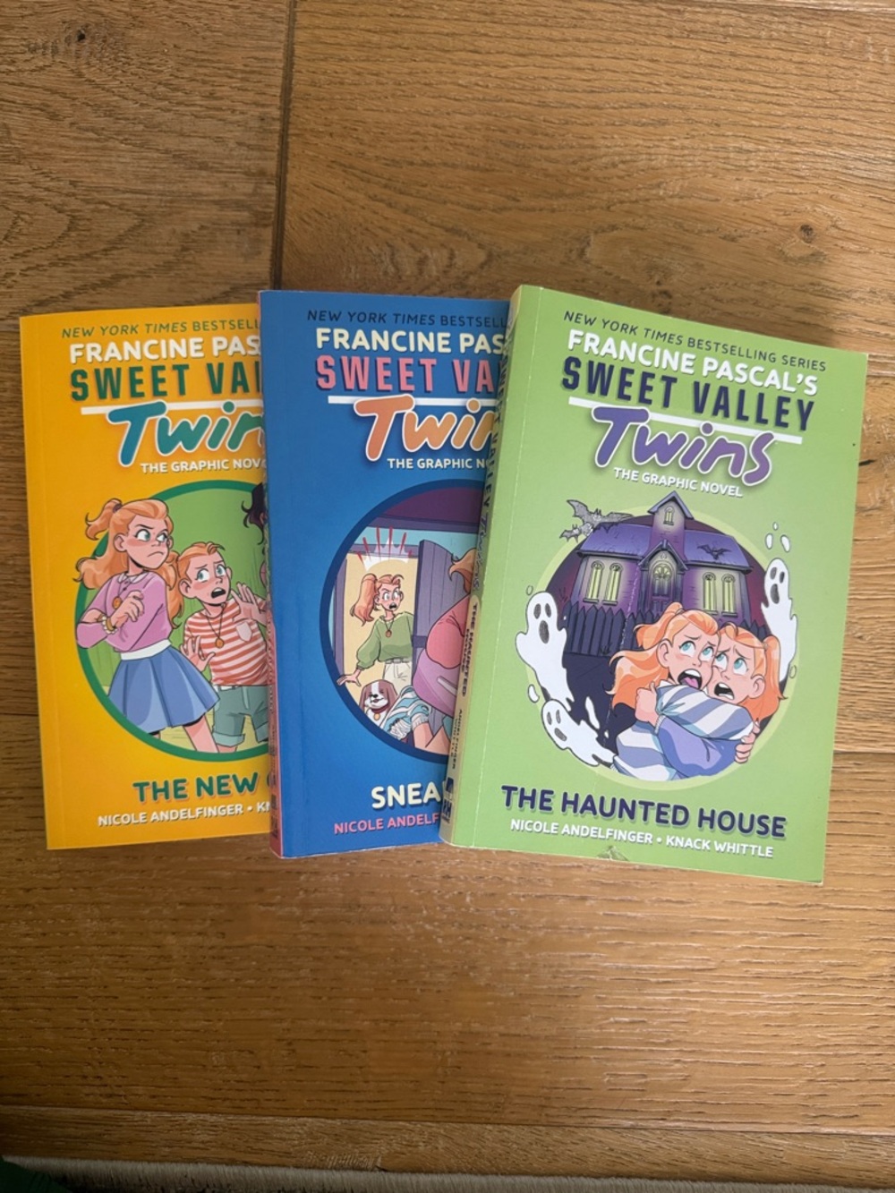 Sweet Valley Twins Book Set Vols. 4-6 - Yellow, Pink, Green Spines